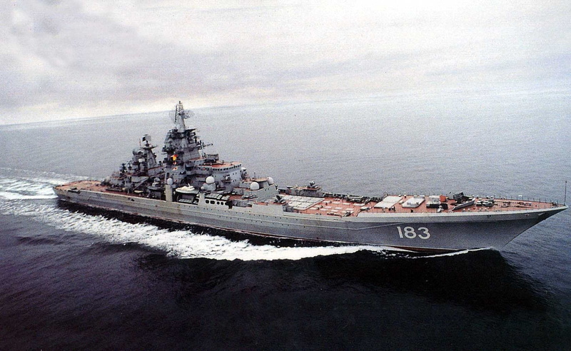 Kirov Class Battlecruiser, Russian Navy, Pyotr Velikiy, 720P