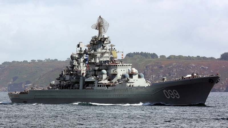 1080P, Battlecruiser, Warships, Warship, Russian Battlecruiser Pyotr Velikiy