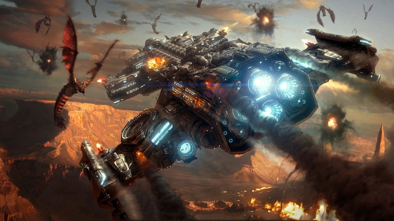 science, 1080P, mutalisk, video, fiction, battlecruiser, games, starcraft