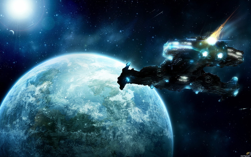 space, video games, Starcraft II, spaceship, OGame, 1080P