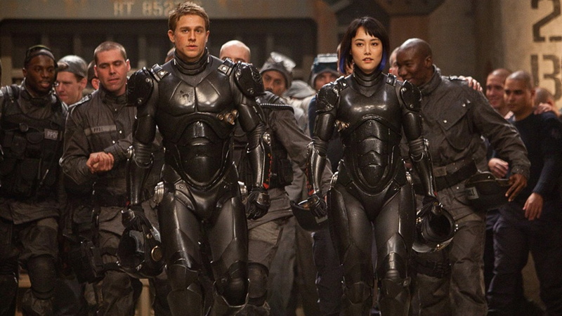 Charlie Hunnam, Rinko Kikuchi, Pacific Rim, Movie, 1080P