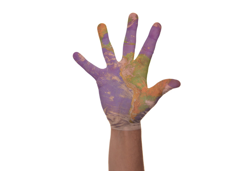 high five, save, nature, ecology, hand, volunteer, gesturing, conservation, planet, dirty, earth, indoors, human finger, copy space, cut out, human hand