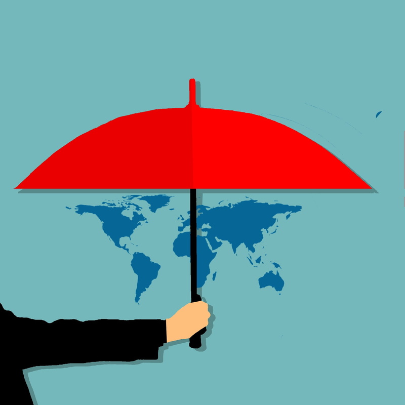 concept, icon, umbrella, nature, 1080P, area, safe, modern, outdoors, planet, isolated, silhouette, black, data, world, abstract, safety, holding, protection