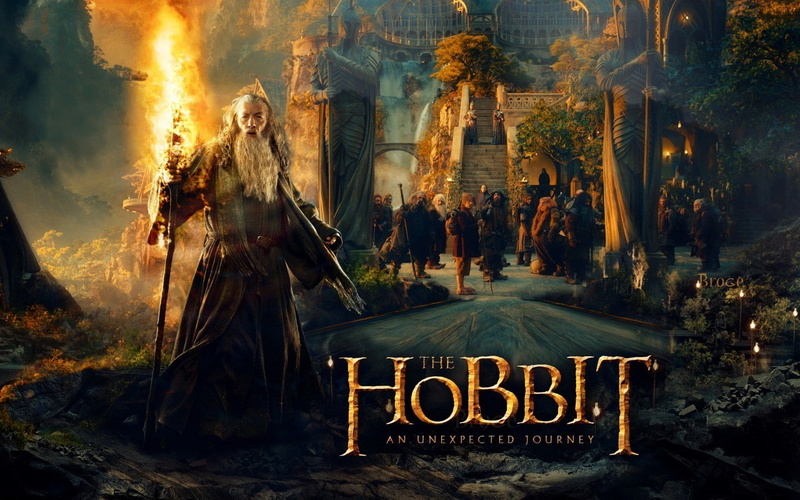 movies, The Lord Of The Rings, Martin man, Demba Ba, The Hobbit: An Unexpected Journey, Ian McKellen, gandalf, Dwarfs, 720P
