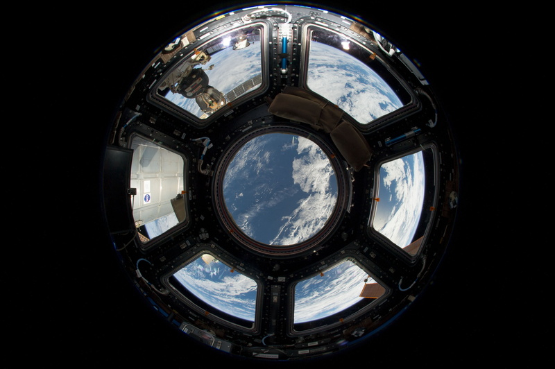 no people, geometric shape, cloud - sky, earth, space, planet - space, day, ISS, planet earth, nature, sphere, sky, shape, travel, illustration, indoors