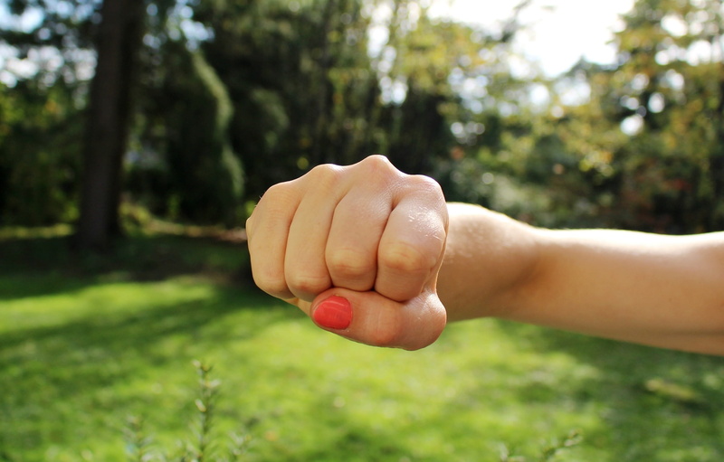 outdoors, child, human hand, aggression, anger, fist, punch, focus on foreground, power, fist bump, dramatic, nature, tree, one person, bump, gesture, human finger