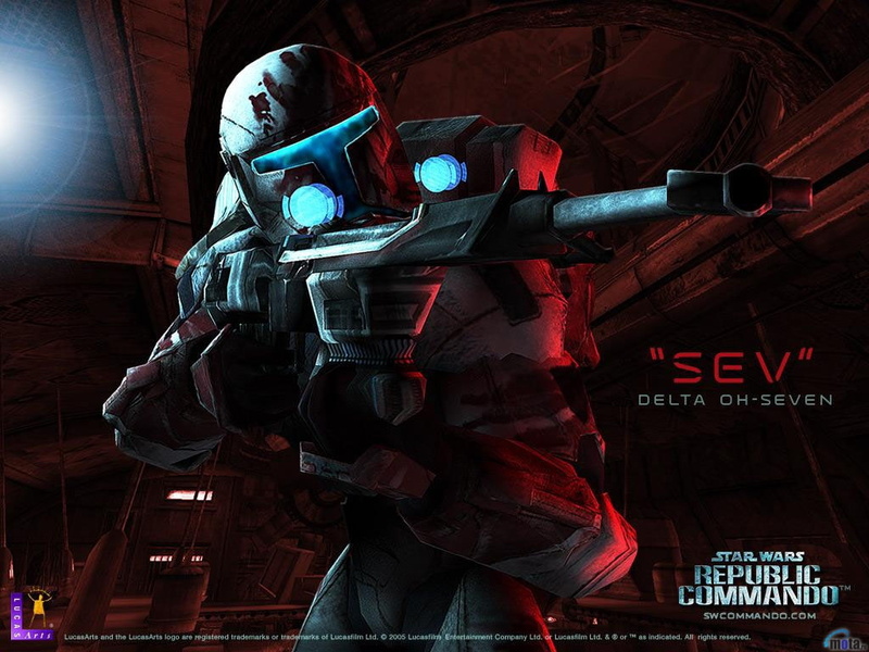 art, hd, star, video, 480P, Wars, republic, games, Sev, commando
