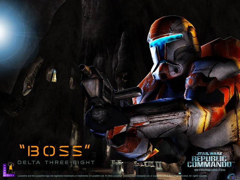 games, Wars, commando, republic, star, 480P, art, hd, video, boss