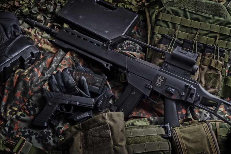 5K, tactical, specna, no people, large group of objects, tactics, outdoors, weapon, airsoft, commando, protection, day, asg, abundance, specnaarms, military