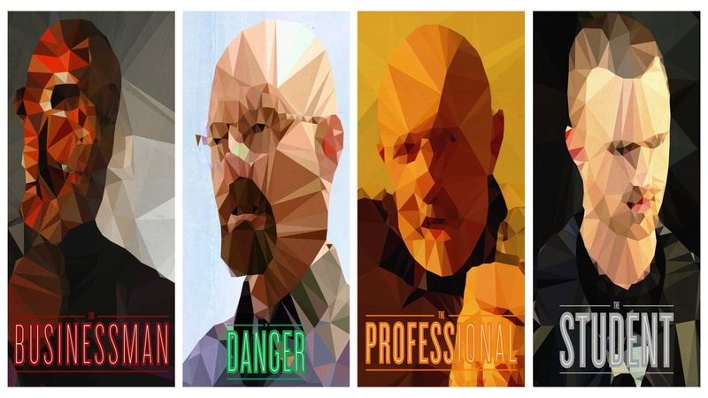 store, variation, retail display, Bryan Cranston, shopping, Walter White, four, Mike Ehrmantraut, multi colored, art and craft, 1080P, transfer print