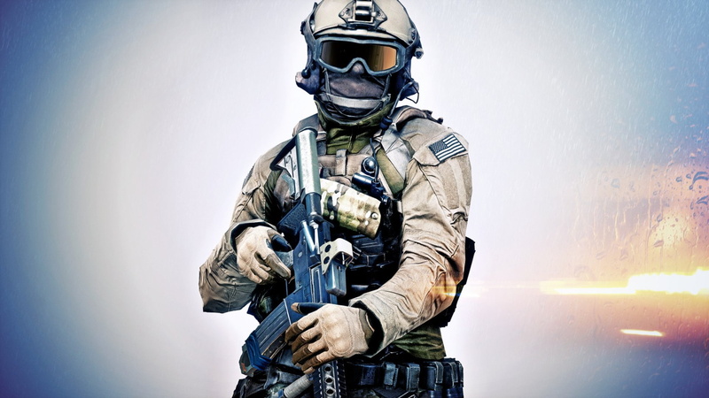 Weapon, Soldier, Battlefield, 1080P, Battlefield 4