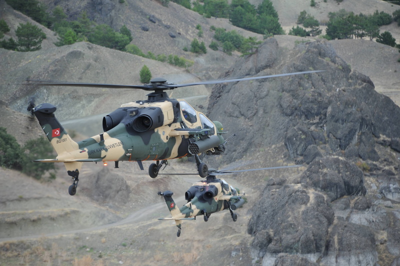 AgustaWestland, attack helicopter, Turkish Aerospace Industries, 4K, Agusta Westland T-129