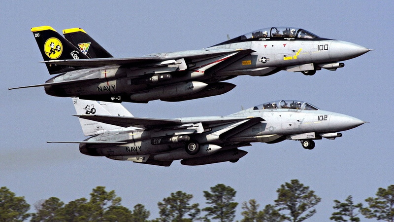 Jet Fighters, 1080P, Grumman F-14 Tomcat