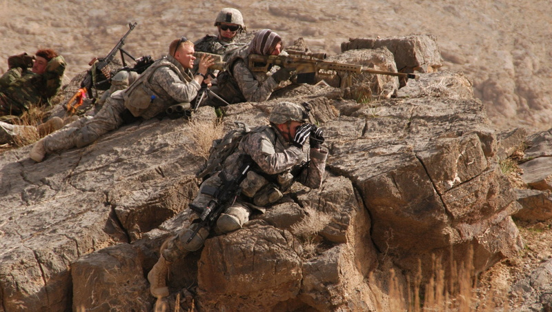 army, sniper, aircraft, art, soldiers, hd, military, x, 1080P