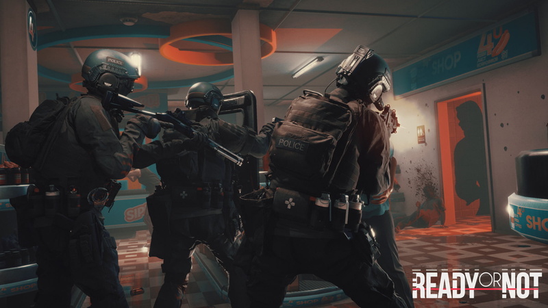Benelli M4, Video Game, Police, Ready or Not, 1080P, Heckler and Koch G36