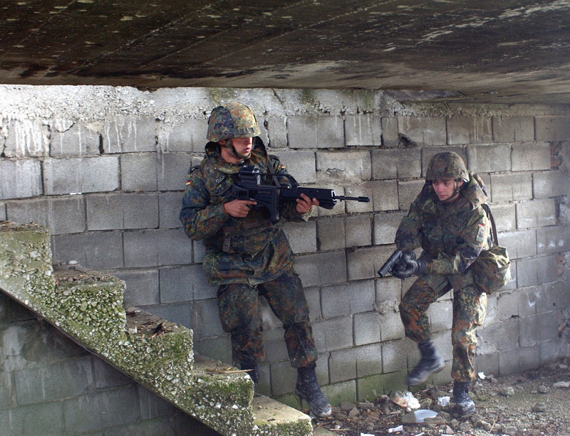 weapon, gun, koch, f jpeg, 1080P, rifle, soldier, g36, heckler, military