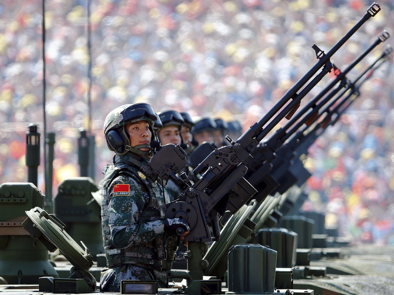 1080P, Man, Military, Army, Machine Gun, Chinese Army, Soldier