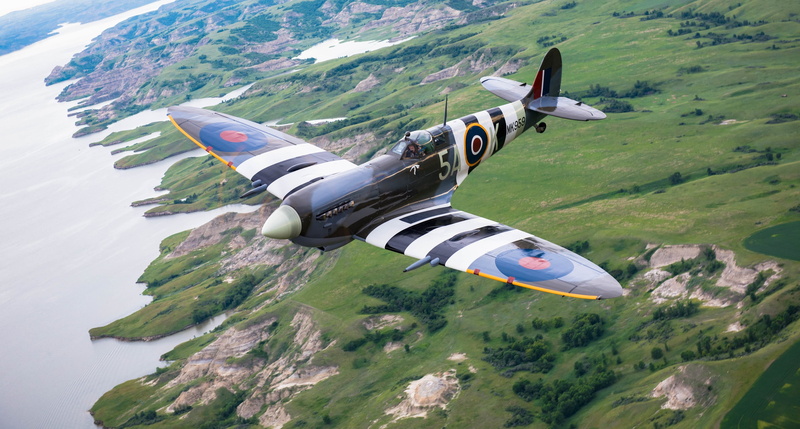 Spitfire, Supermarine, fighter, flight, 2K