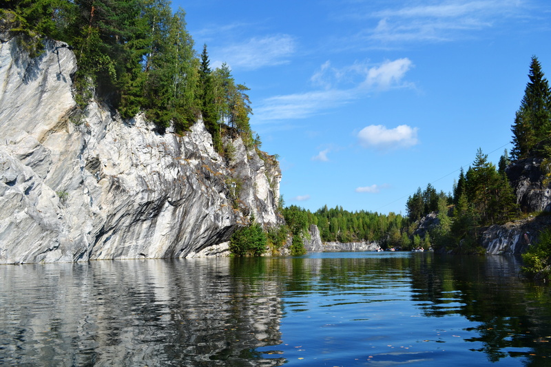 karelia, lake, sunny, land, landscape, photo, background, russian, rocks, marble quarry, russia, is, sun, on the desktop, pine, mountains, park, outdoors