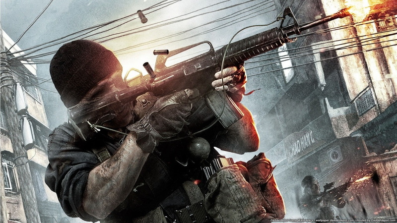 hd, soldiers, video games, rifle, 720P