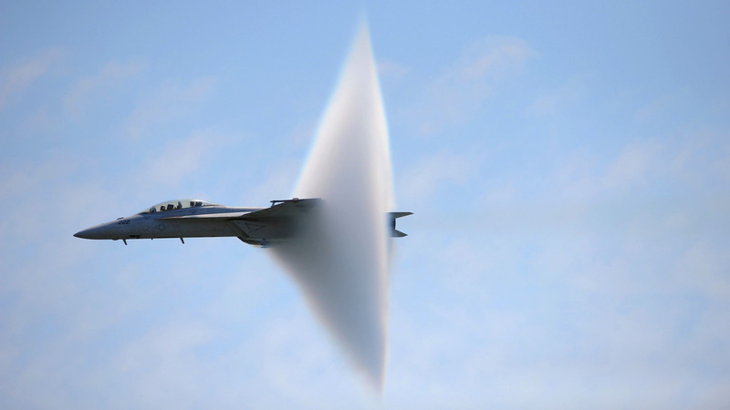 sonic booms, Boing FA-18F Super Hornet, 1080P, US Air Force, Strike Fighter Squadron 106 (VFA-106) Gladiators