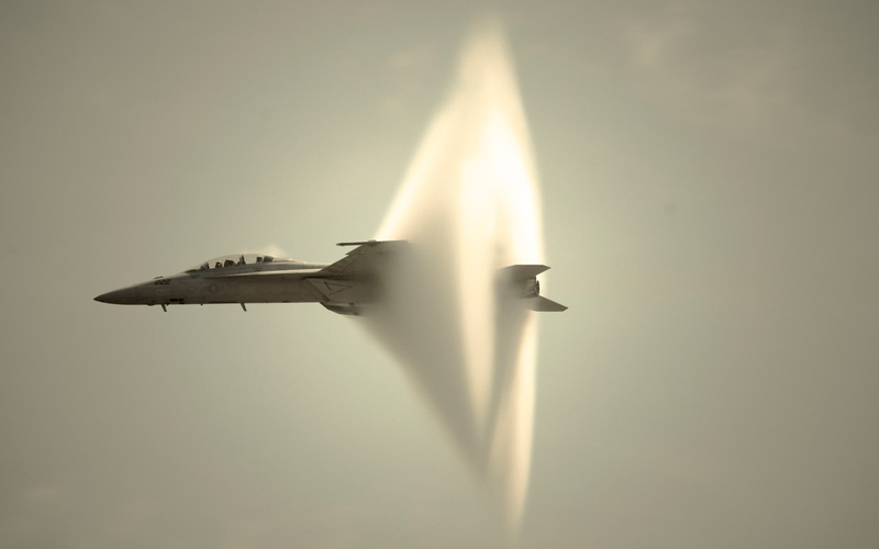 on the move, military, mid-air, smoke - physical structure, nature, aerospace industry, sky, motion, mode of transportation, mcdonnell douglas f a 18 hornet sonic booms military aircraft