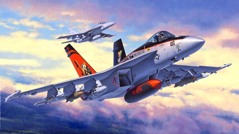 American carrier-based fighter-bomber, F/A-18E, 1080P, Boeing, McDonnell Douglas, Super Hornet