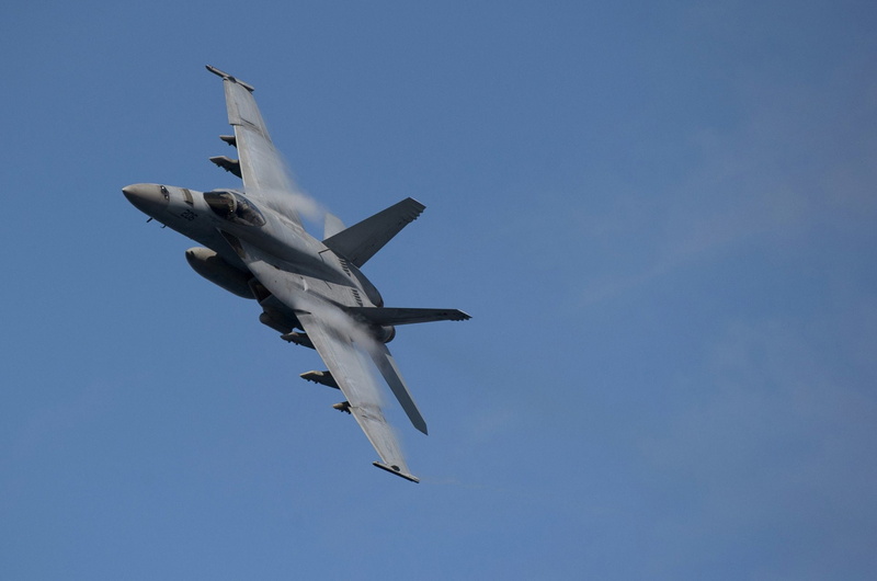 Airplane, Aircraft, Military, 1080P, Boeing F/A-18E/F Super Hornet, Jet Fighters, Vehicle