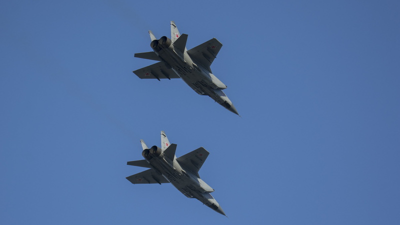 no people, motion, day, airshow, airplane, mode of transportation, nature, mid-air, transportation, fighting, clear sky, military aircraft, aerospace industry