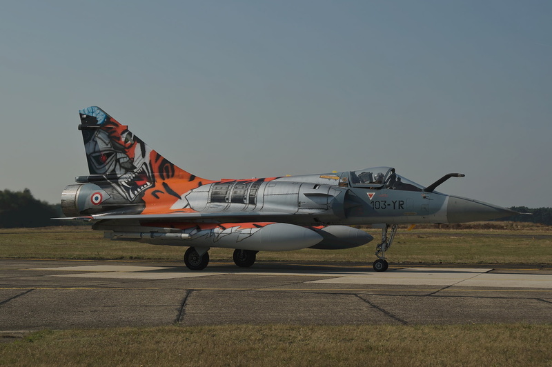 transportation, military, fighter Plane, mode of Transport, orange, no people, sky, air Force, mirage 2000, army, side view, plane, airport runway, mode of transportation