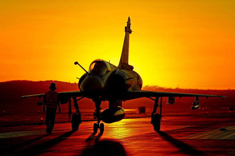 skies, jets, mirage, clouds, 720P, aircraft, force, fighter, air, 2000