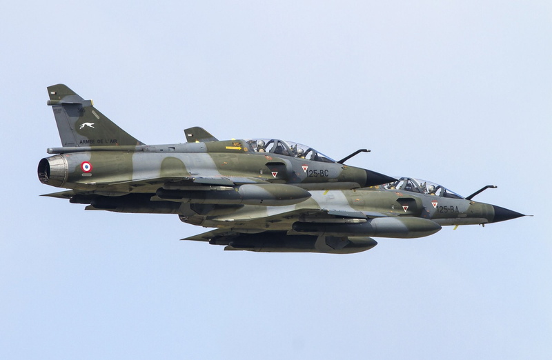 day, Aircraft, military airplane, motion, Dassault Mirage 2000, mode of transportation, side view, air force, military, Jet Fighters, air vehicle, 1080P