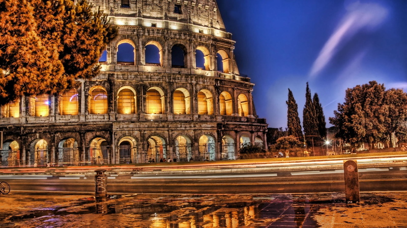 travel Destinations, hdr, ruins, amphitheater, international Landmark, cultures, architecture, travel, stage Theater, brown, history, no People, long Exposure