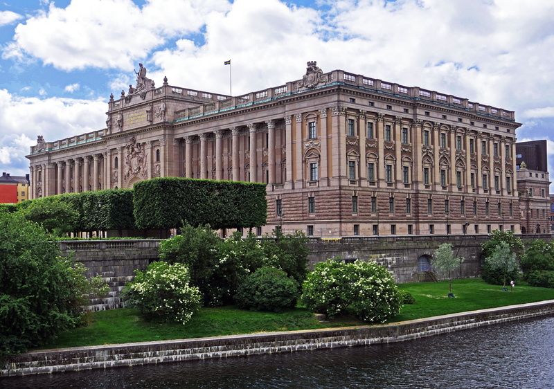 house of representatives, water, architecture, tourism, Sweden, capital, outdoors, day, built structure, travel destinations, government, reichstag island
