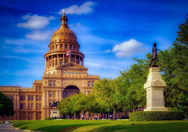 outdoors, sky, building, plant, cloud - sky, america, monument, nature, dome, spirituality, clouds, tourism, tree, landscape, hdr, government, travel, historic