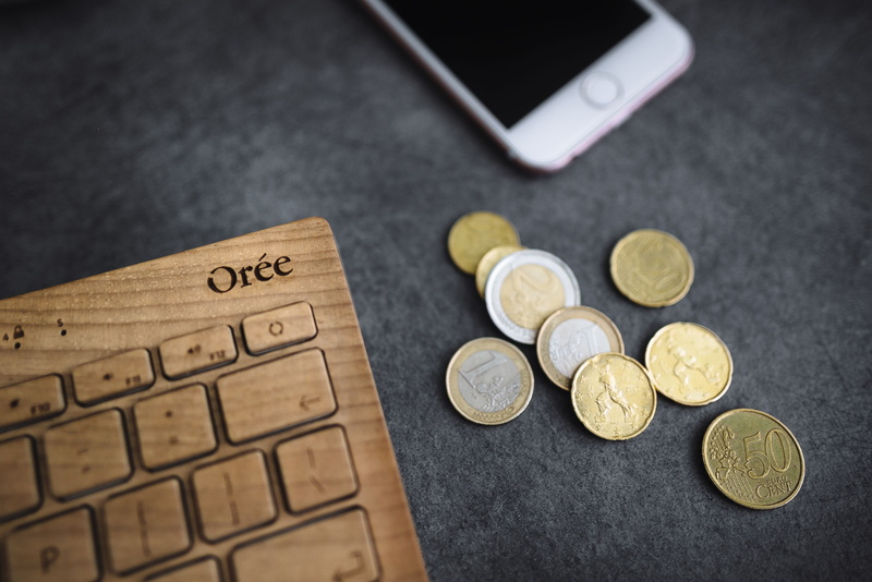 money, coin, communication, business, wireless technology, no people, savings, banking, coins, smart phone, technology, number, iphone, european, euro