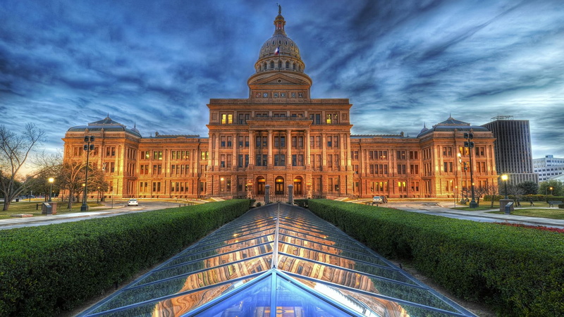 nature and landscapes, arcade, building, 1080P, government, glass, clouds, hdr