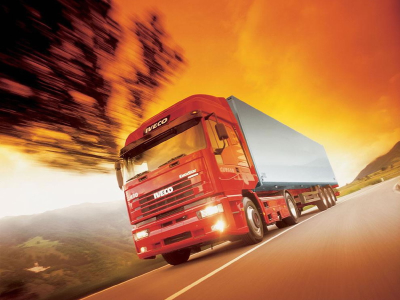 720P, cloud - sky, nature, no people, freight transportation, on the move, trucking, sunset, shipping, motor vehicle, blurred motion, truck, motion, transportation