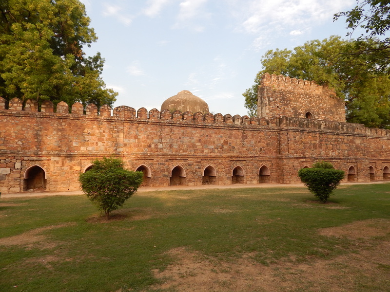 travel, india, archaeology, lodi garden, the past, history, nature, no people, day, grass, arch, travel destinations, new delhi, ancient, old ruin, lodhi garden