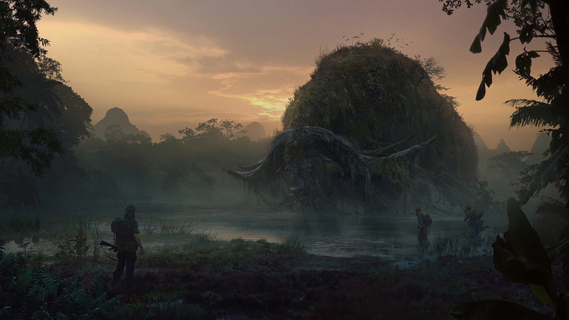 1080P, Sker Buffalo, Concept art, Kong: Skull Island, Valentin Petrov, Skerry Buffalo