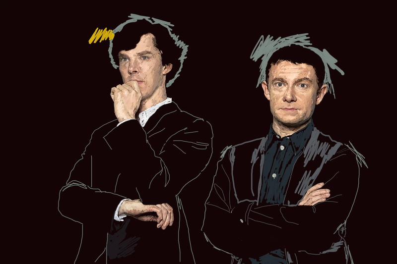 1080P, Sherlock Holmes, Martin man, Sherlock, Benedict Cumberbatch