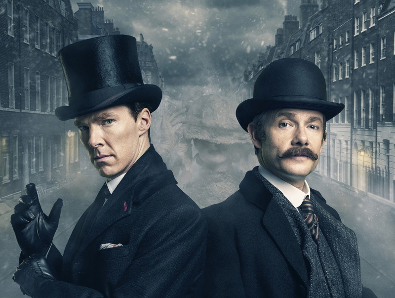 London, Sherlock Holmes, 2K, building, Sherlock, John Watson, fog, Sherlock (TV series), Sherlock BBC, Ugly bride, Martin man, Benedict Cumberbatch