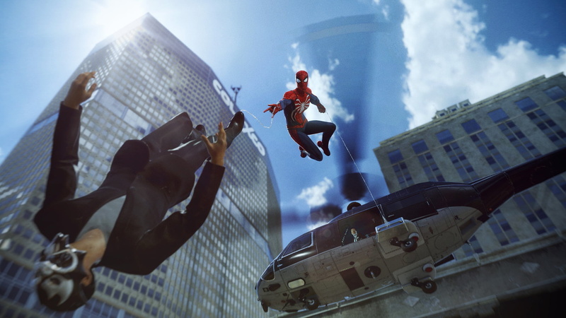 1080P, Mr. Negativity, Peter Parker, Building, Villain, The game, Mister Negative, PS4, Comics, Marvel, Insomniac Games, Martin Li, Spider-Man, Costume