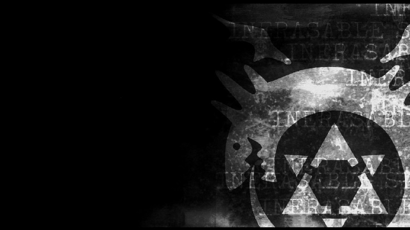 anime, Full Metal Alchemist, ouroboros, 1080P