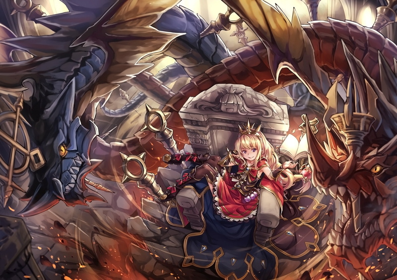 real people, representation, indoors, retail, lifestyles, women, Ouroboros (Granblue Fantasy), day, Anime, art and craft, high angle view, craft, men, human representation
