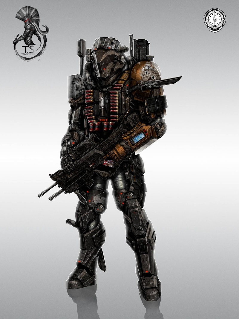 british, armored, art, futuristic, video, Guns, artwork, halo, reach, 720P, su, hd, armor, weapons, games, digital, soldiers, concept