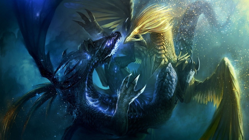magic, might, battle, artwork, dragons, hd, Video Games, fantasy, heroes, abstract, video, x, 1080P, art, vi, games