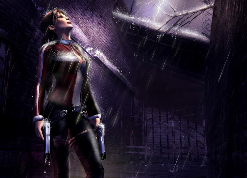 games, video, croft, raider, Video Games, art, lara croft, Tomb Raider, artwork, lara, 1080P, rain, tomb, hd