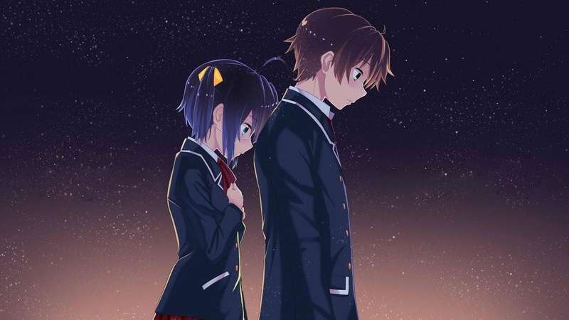 Anime, Love, Chunibyo and Other Delusions, 1080P, Rikka Takanashi, Yūta Togashi