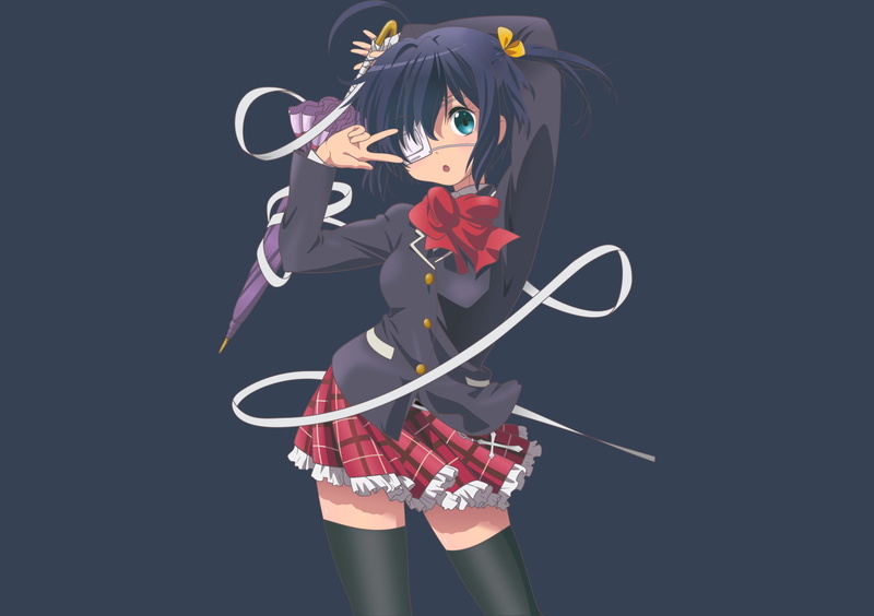 Chunibyo and Other Delusions, Anime, Rikka Takanashi, 1080P, Love